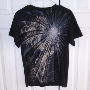 Black Wing / Hard-To-Find / Serpent Snake T-Shirt / Boys Small